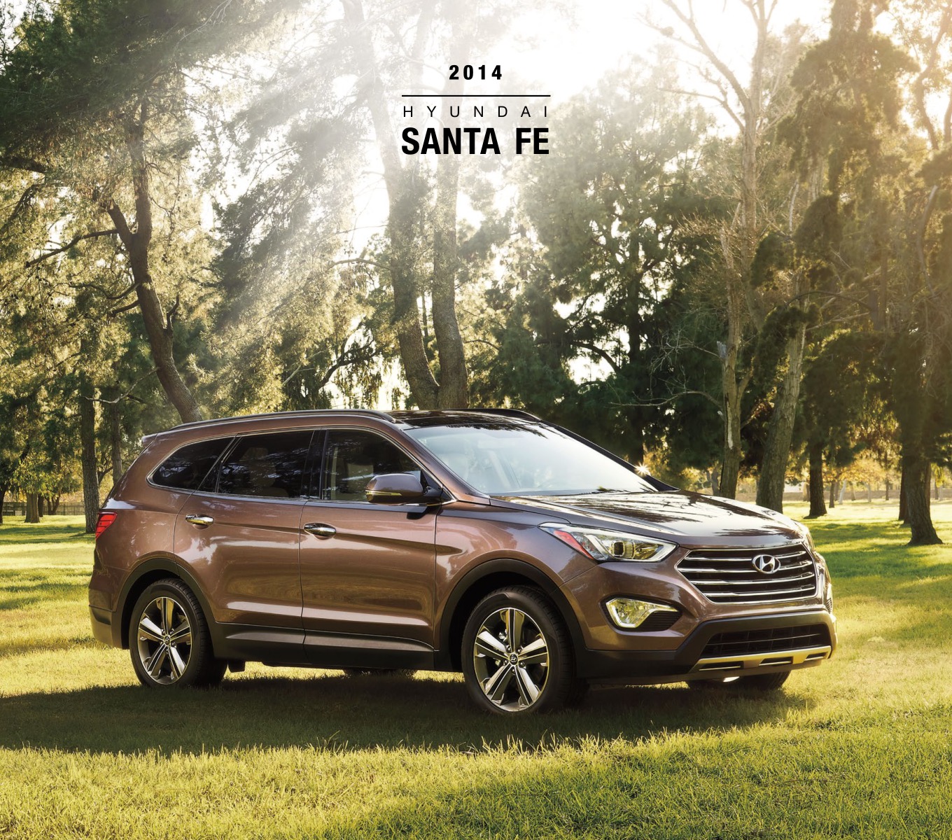 2014 Hyundai SantaFe Brochure Page 1